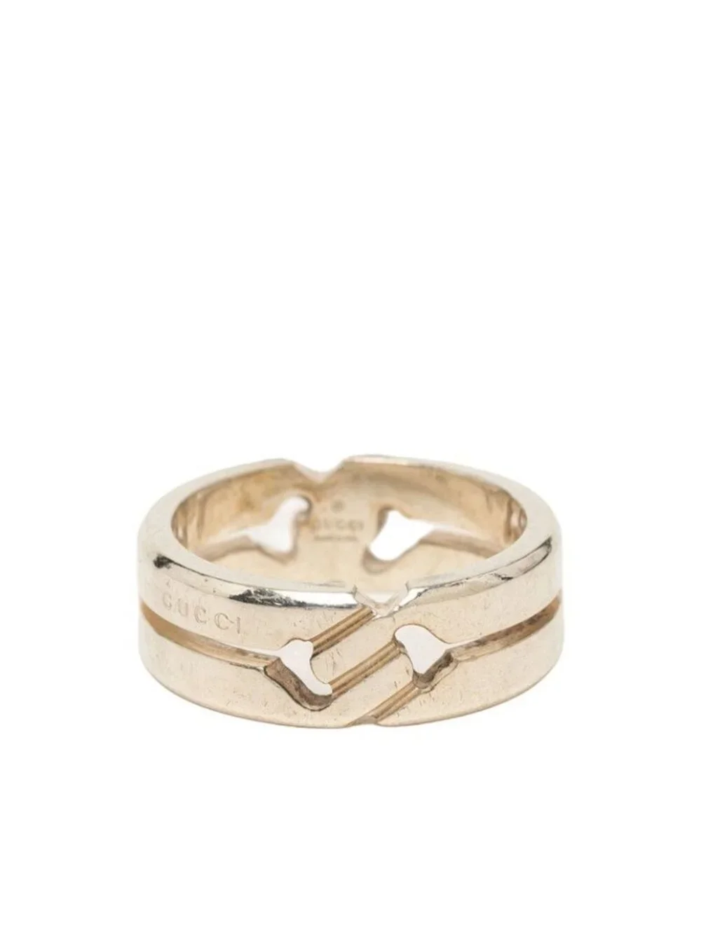 Gucci Knot Infinity Ring Silver